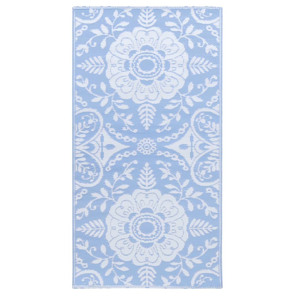 Buitenkleed 160x230 cm PP babyblauw - Griffin Retail