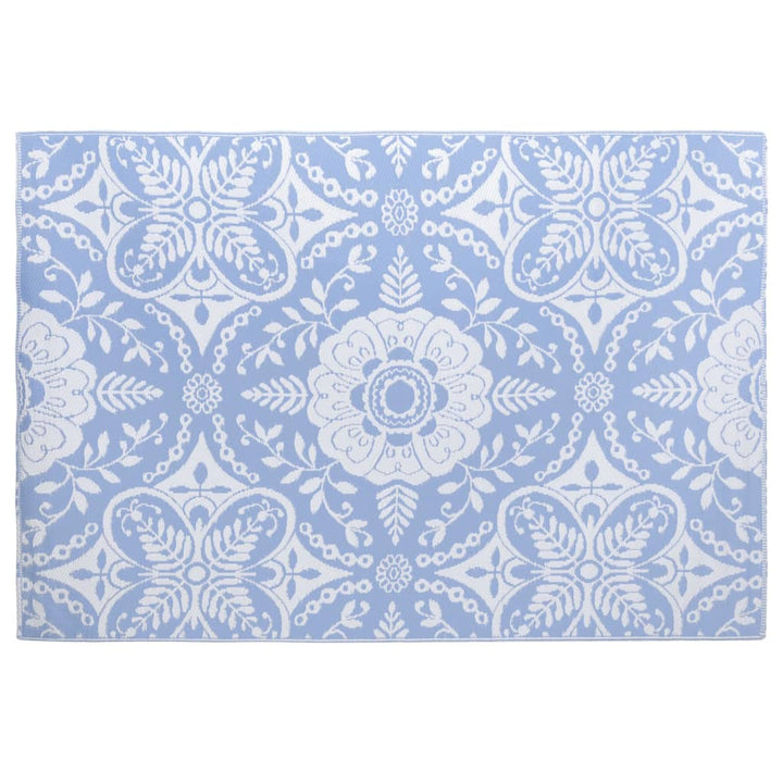 Buitenkleed 190x290 cm PP babyblauw - Griffin Retail