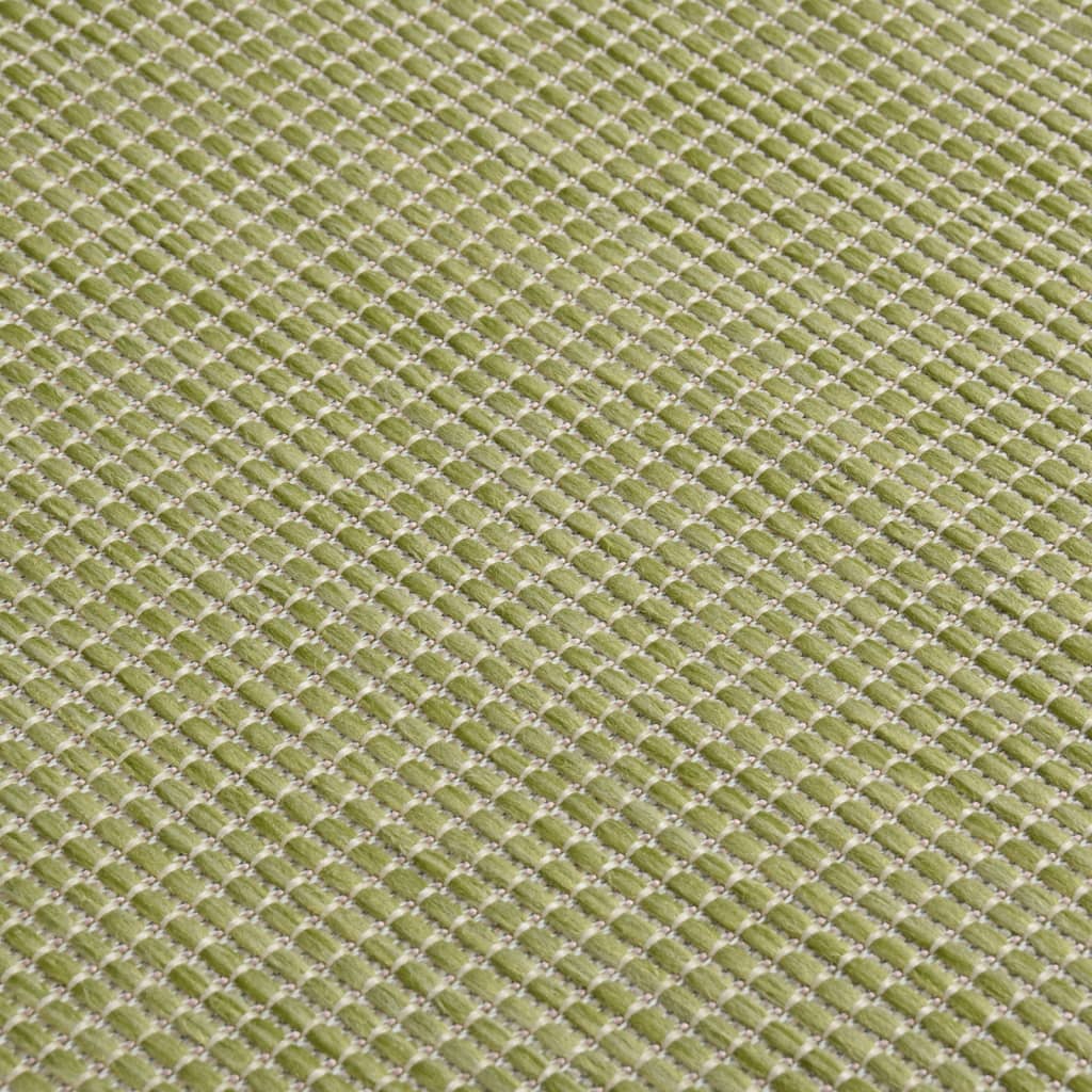 Buitenkleed platgeweven 200x280 cm groen - Griffin Retail
