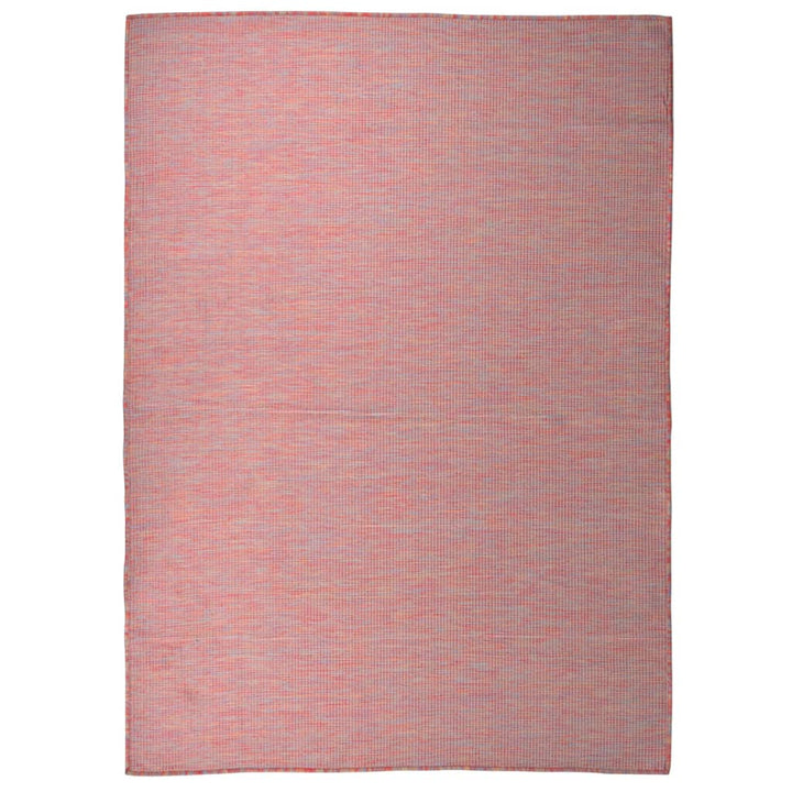 Buitenkleed platgeweven 200x280 cm rood - Griffin Retail