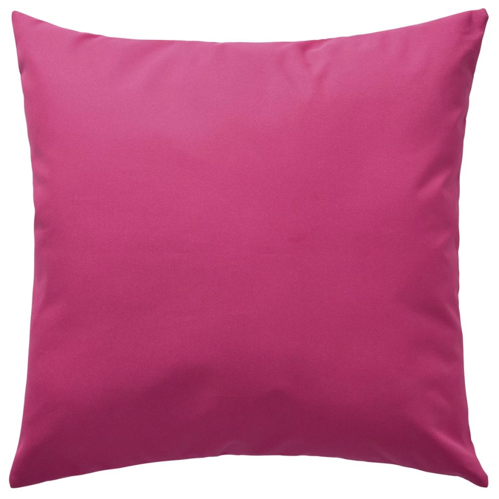 Buitenkussens 45x45 cm roze 4 st - Griffin Retail