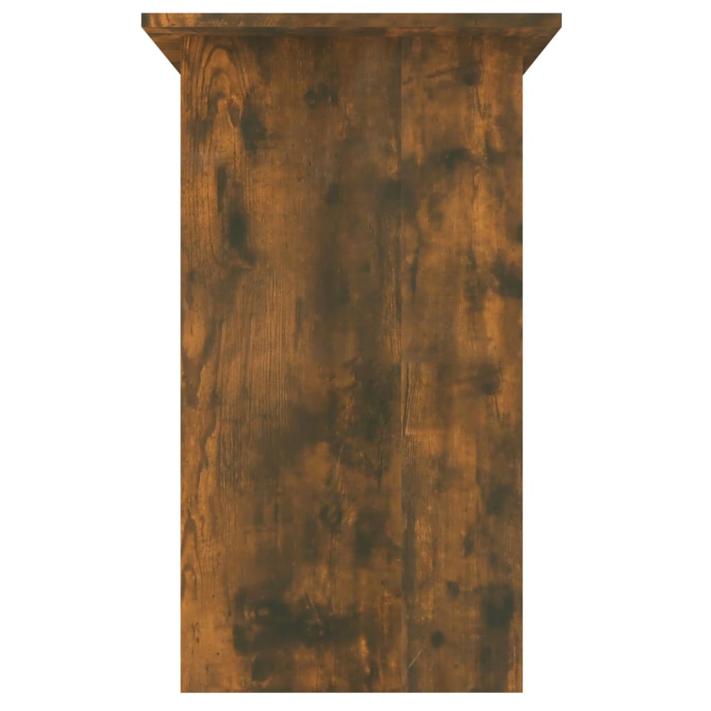 Bureau 80x45x74 cm bewerkt hout gerookt eikenkleurig - Griffin Retail