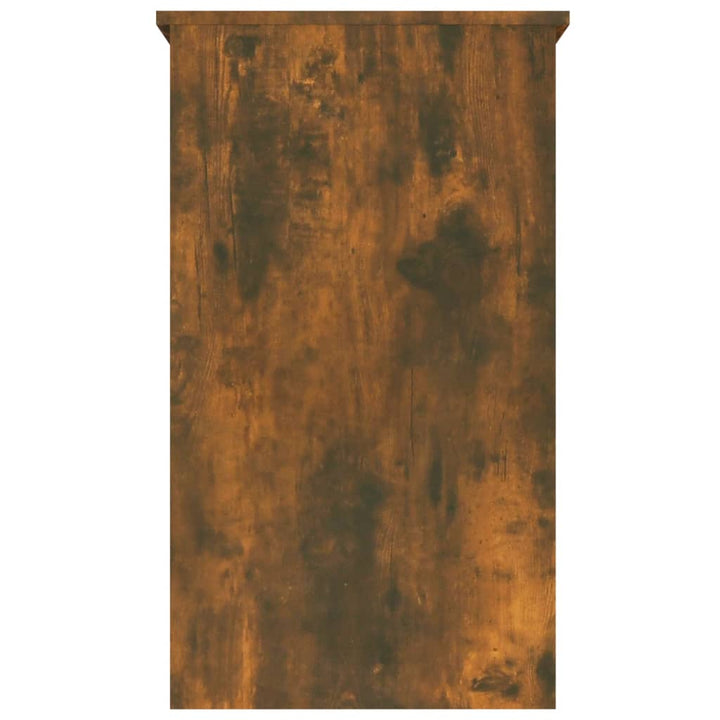 Bureau 90x45x76 cm bewerkt hout gerookt eikenkleurig - Griffin Retail