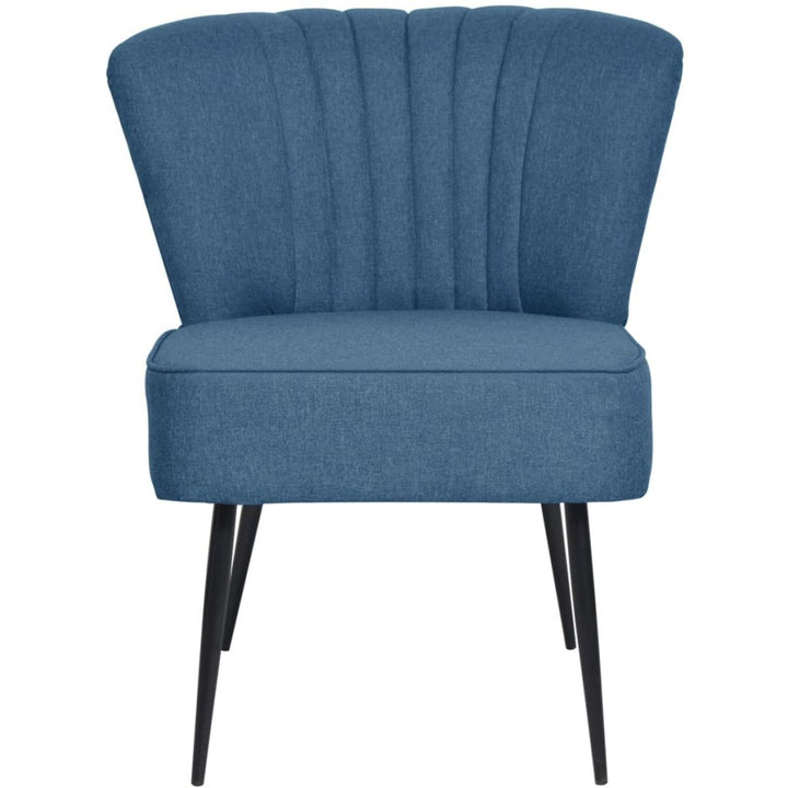 Cocktailstoel stof blauw - Griffin Retail