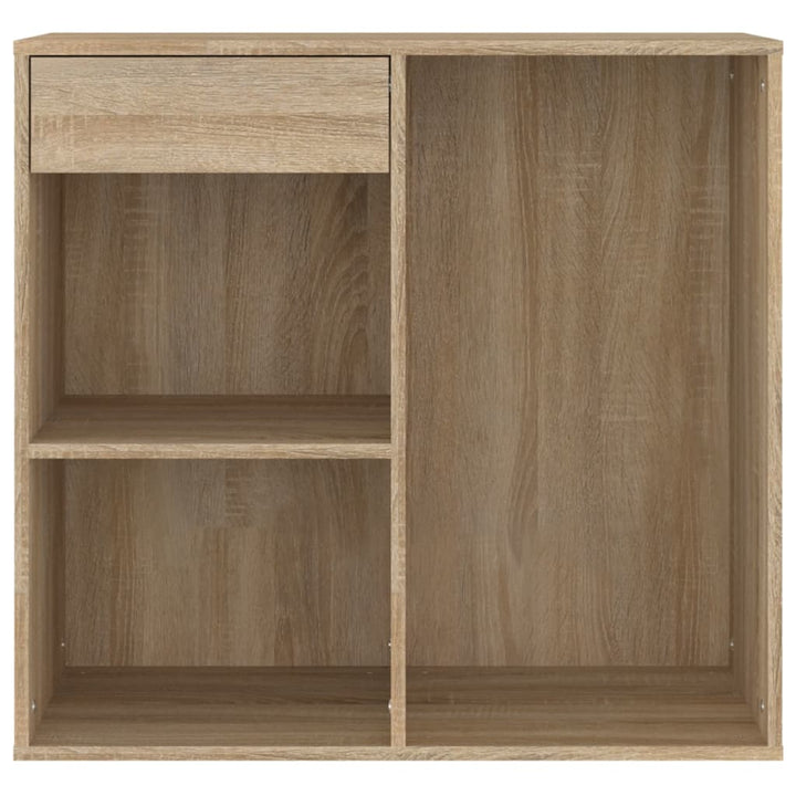 Cosmeticakast 80x40x75 cm bewerkt hout sonoma eikenkleurig - Griffin Retail