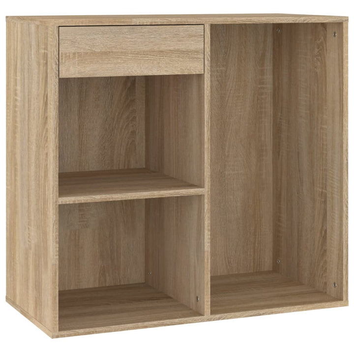 Cosmeticakast 80x40x75 cm bewerkt hout sonoma eikenkleurig - Griffin Retail