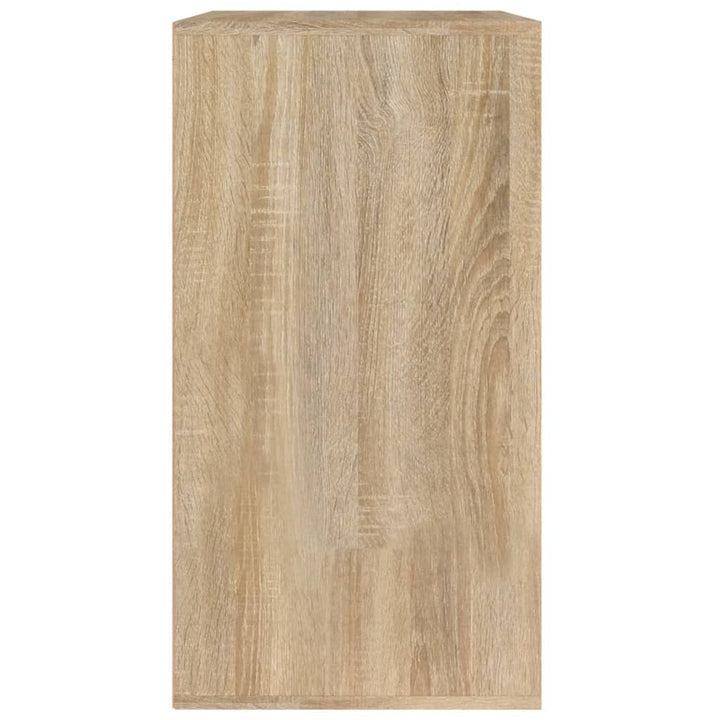 Cosmeticakast 80x40x75 cm bewerkt hout sonoma eikenkleurig - Griffin Retail