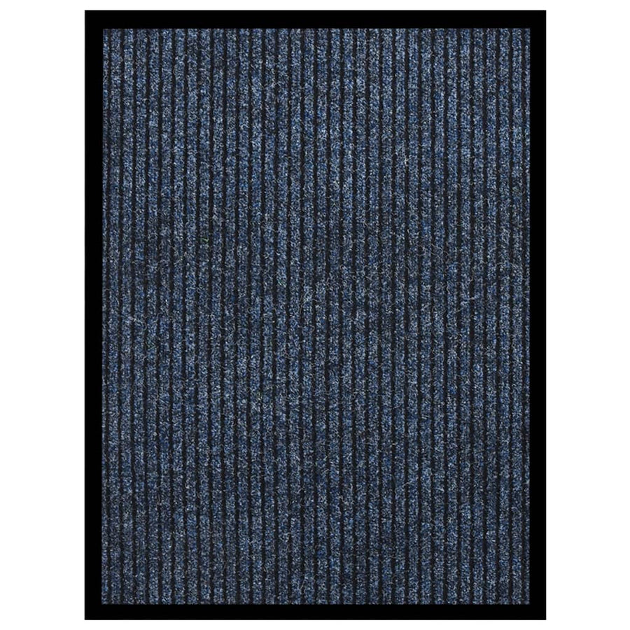 Deurmat 60x80 cm gestreept blauw - Griffin Retail