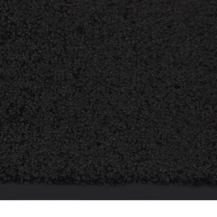 Deurmat 80x120 cm zwart - Griffin Retail