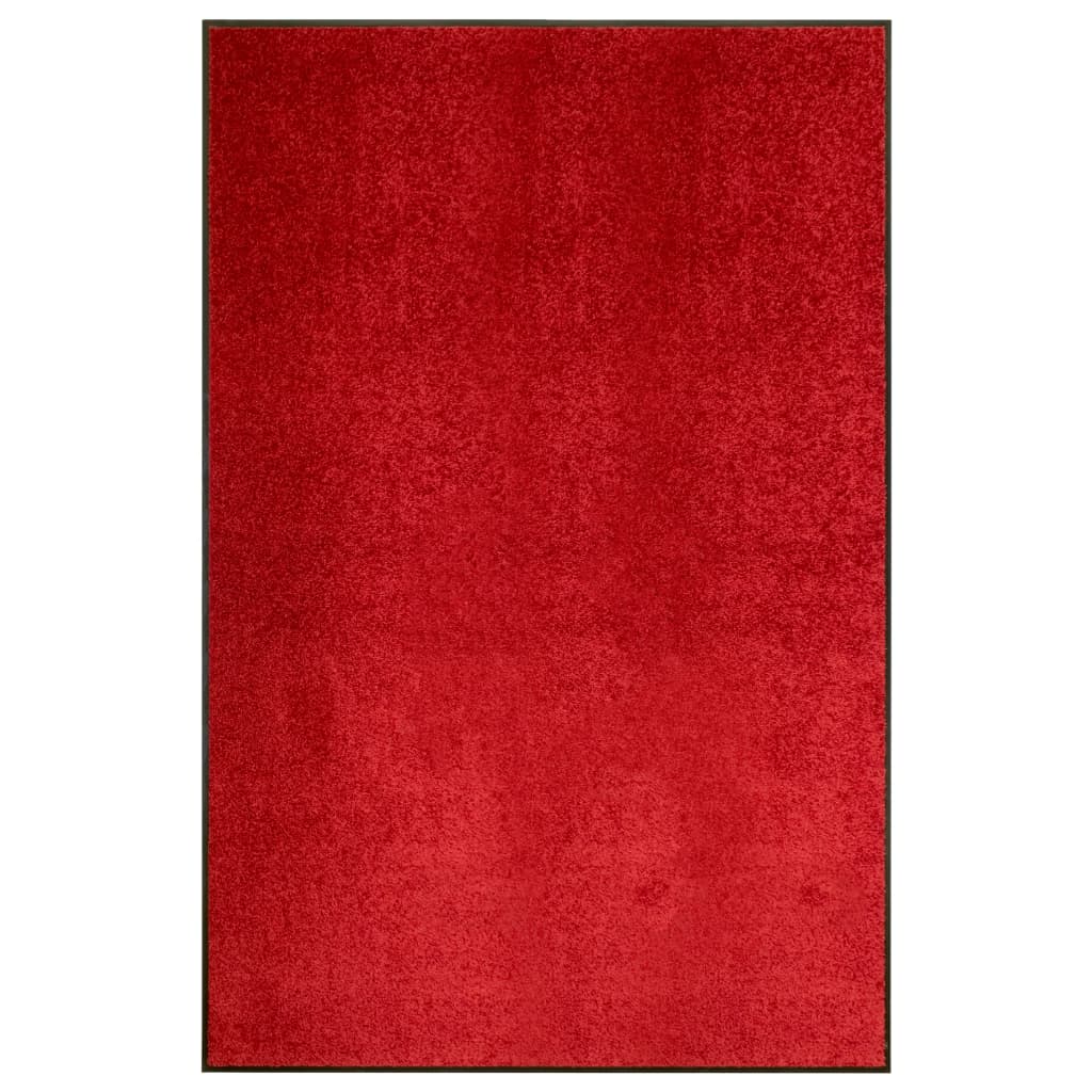 Deurmat wasbaar 120x180 cm rood - Griffin Retail