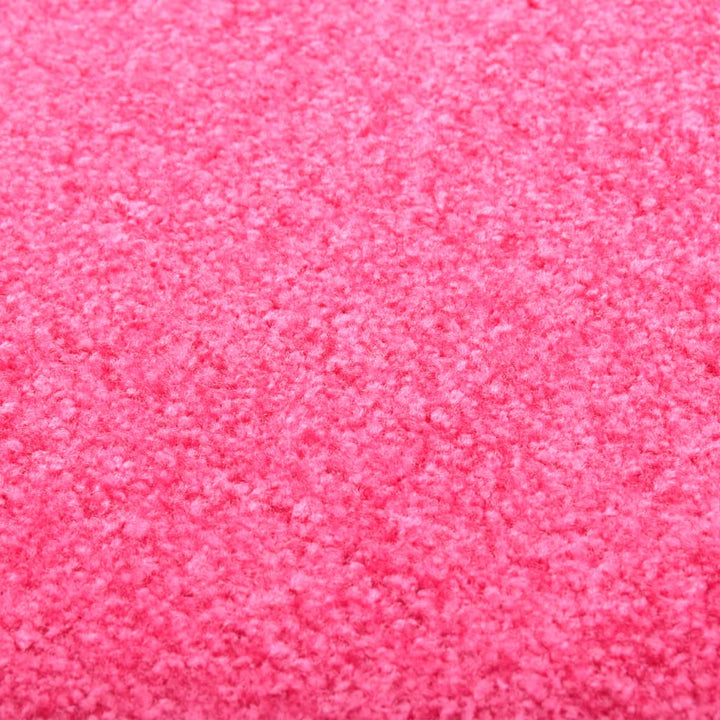 Deurmat wasbaar 120x180 cm roze - Griffin Retail