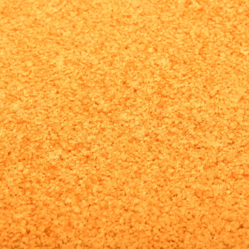 Deurmat wasbaar 40x60 cm oranje - Griffin Retail