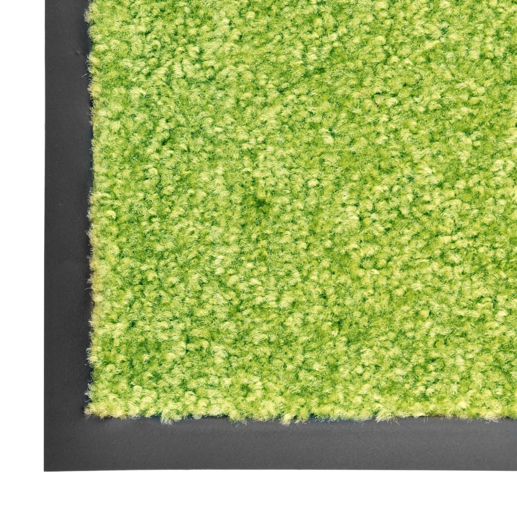 Deurmat wasbaar 60x180 cm groen - Griffin Retail