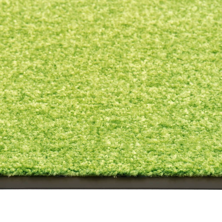 Deurmat wasbaar 60x180 cm groen - Griffin Retail