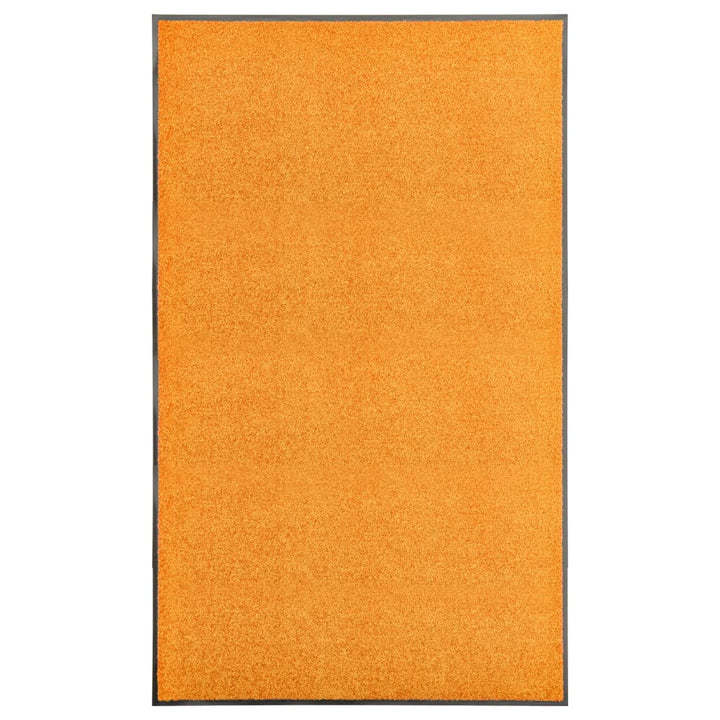 Deurmat wasbaar 90x150 cm oranje - Griffin Retail