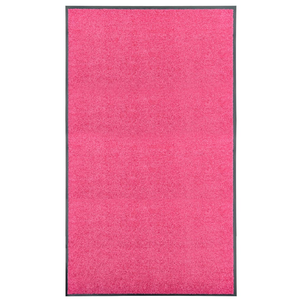 Deurmat wasbaar 90x150 cm roze - Griffin Retail