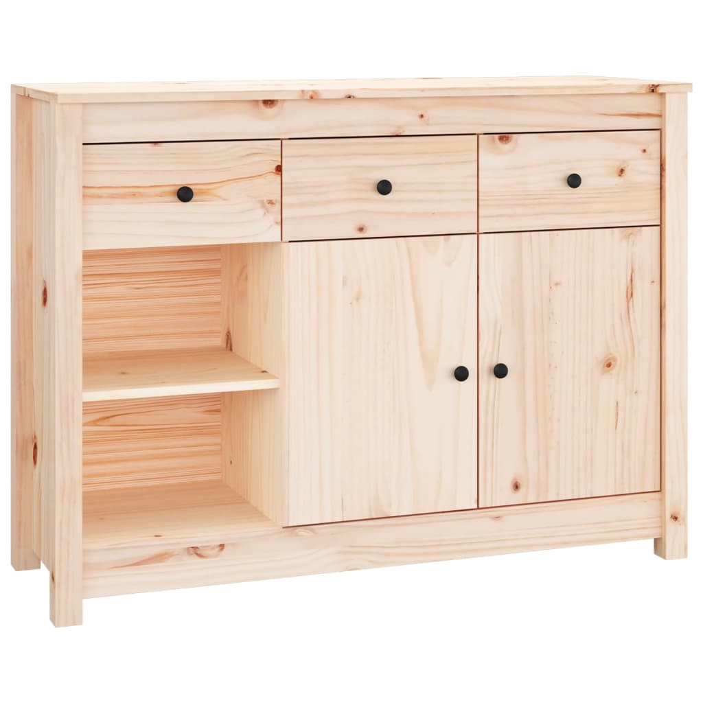 Dressoir 100x35x74 cm massief grenenhout - Griffin Retail