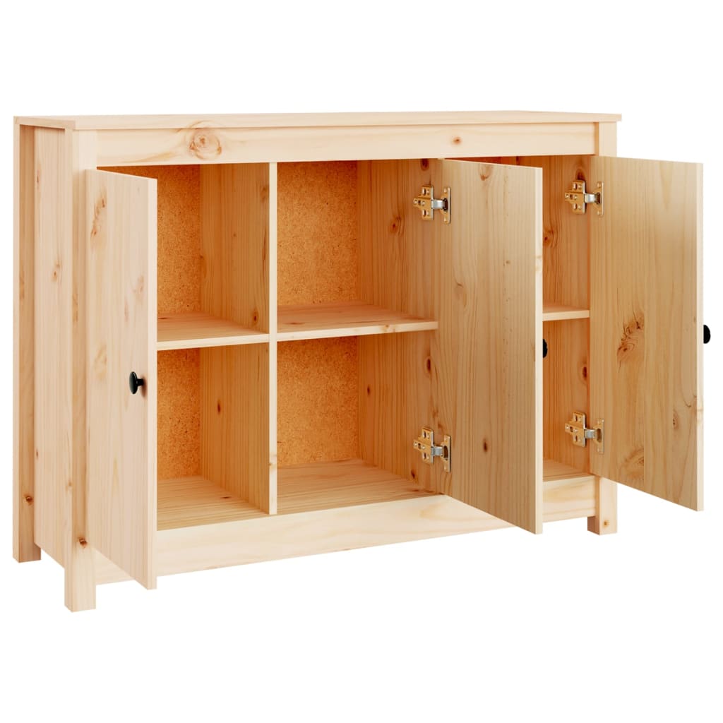 Dressoir 100x35x74 cm massief grenenhout - Griffin Retail