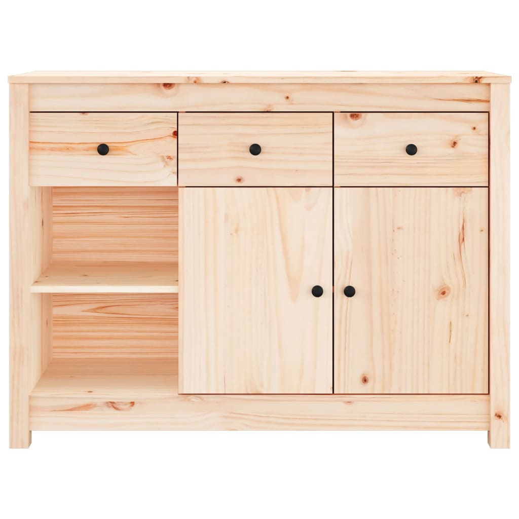 Dressoir 100x35x74 cm massief grenenhout - Griffin Retail