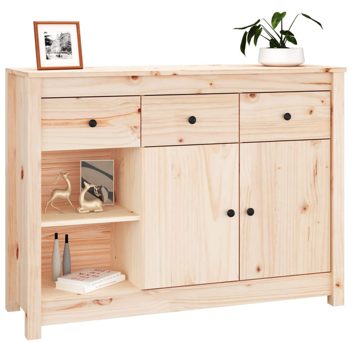 Dressoir 100x35x74 cm massief grenenhout - Griffin Retail