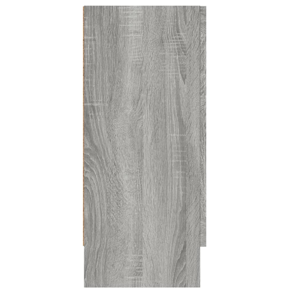 Dressoir 120x30,5x70 cm bewerkt hout grijs sonoma eikenkleurig - Griffin Retail
