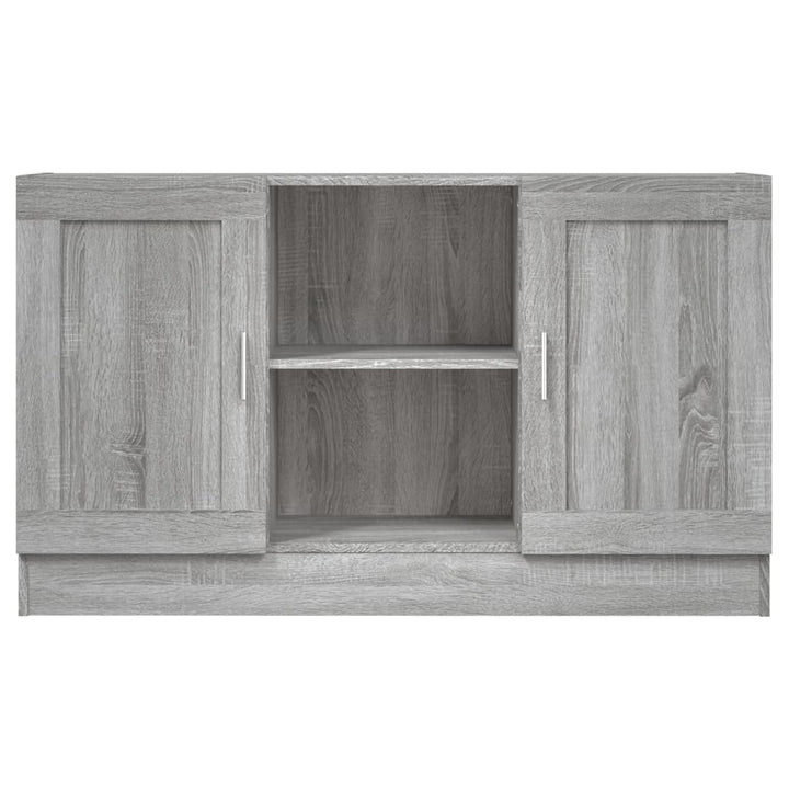 Dressoir 120x30,5x70 cm bewerkt hout grijs sonoma eikenkleurig - Griffin Retail