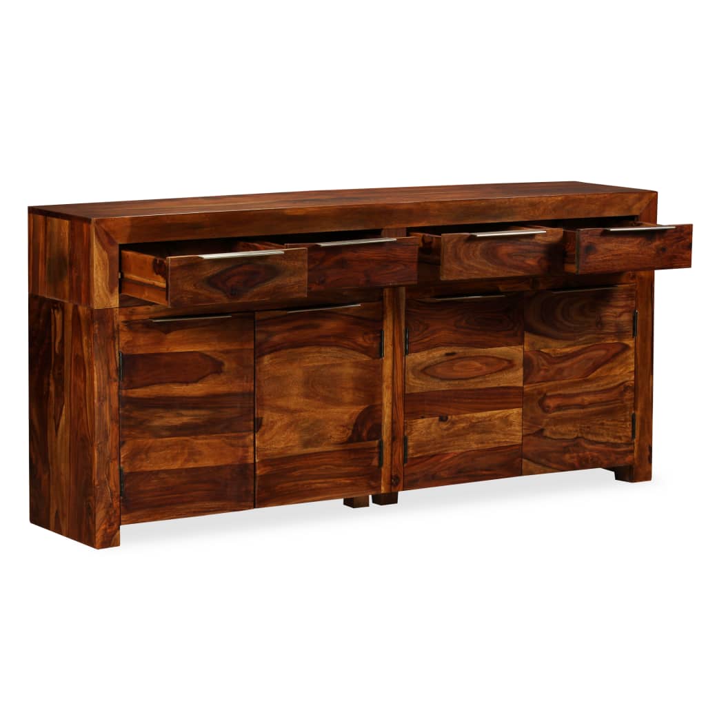 Dressoir 160x35x75 cm massief sheeshamhout - Griffin Retail