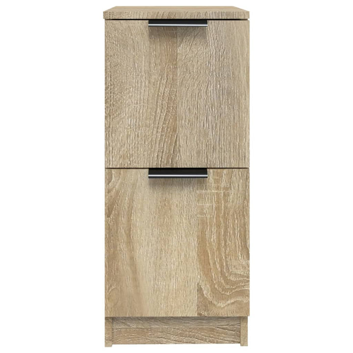 Dressoir 30x30x70 cm bewerkt hout sonoma eikenkleurig - Griffin Retail
