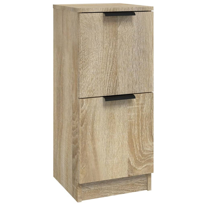 Dressoir 30x30x70 cm bewerkt hout sonoma eikenkleurig - Griffin Retail