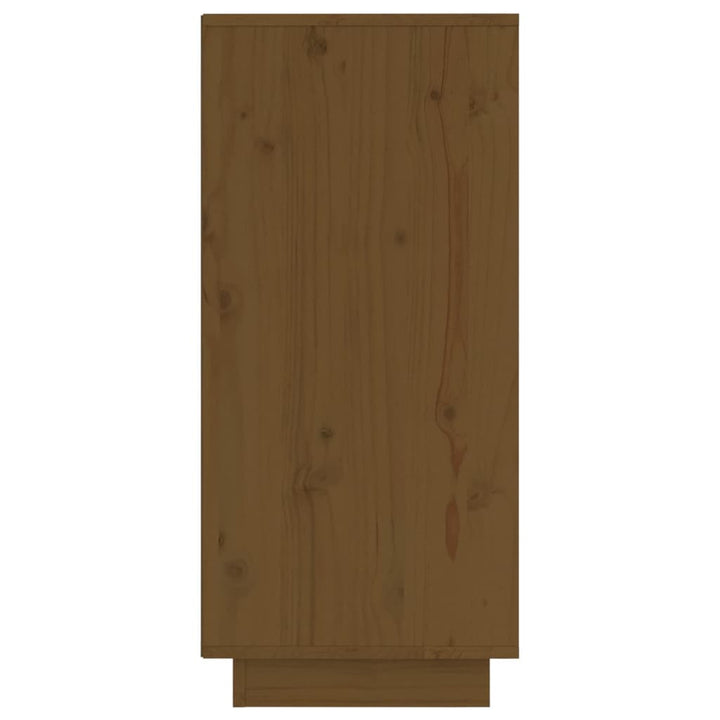 Dressoir 31,5x34x75 cm massief grenenhout honingbruin - Griffin Retail