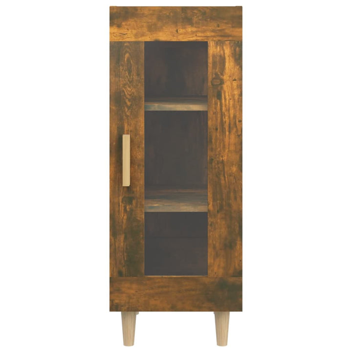 Dressoir 34,5x34x90 cm bewerkt hout gerookt eikenkleurig - Griffin Retail