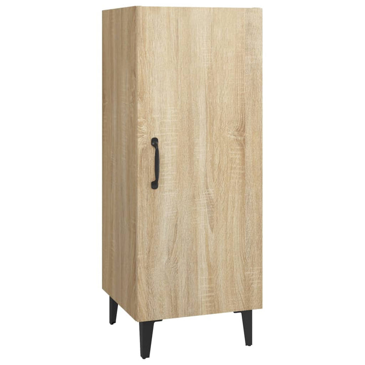 Dressoir 34,5x34x90 cm bewerkt hout sonoma eikenkleurig - Griffin Retail