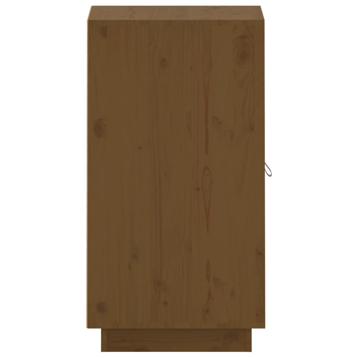 Dressoir 34x40x75 cm massief grenenhout honingbruin - Griffin Retail