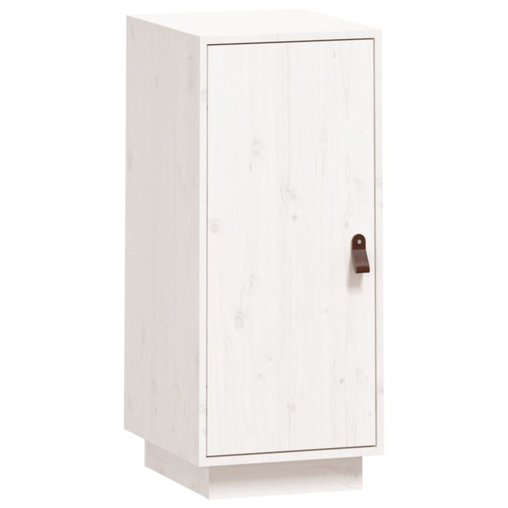 Dressoir 34x40x75 cm massief grenenhout wit - Griffin Retail