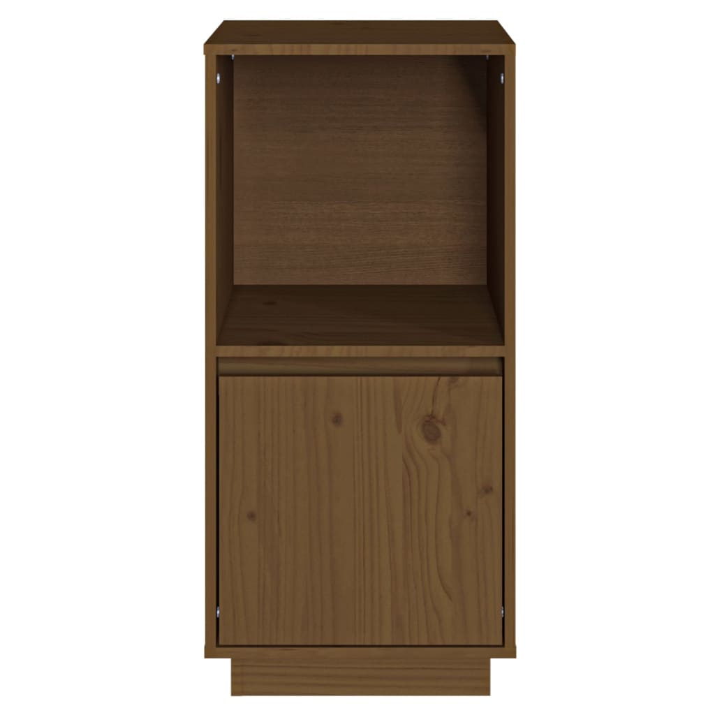 Dressoir 38x35x80 cm massief grenenhout honingbruin - Griffin Retail