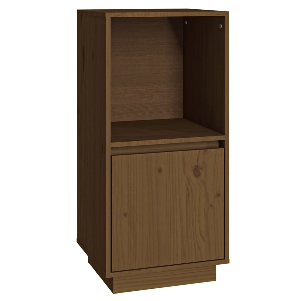 Dressoir 38x35x80 cm massief grenenhout honingbruin - Griffin Retail