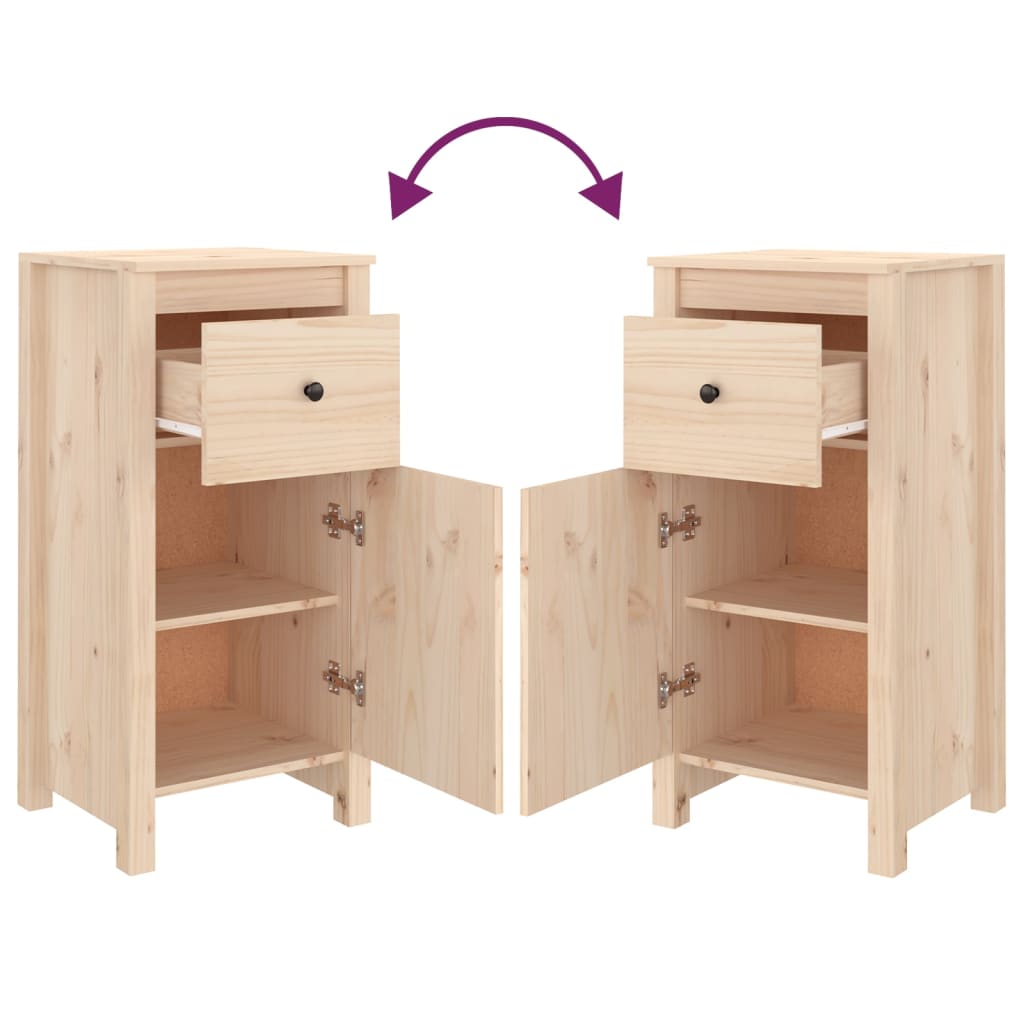 Dressoir 40x35x80 cm massief grenenhout - Griffin Retail