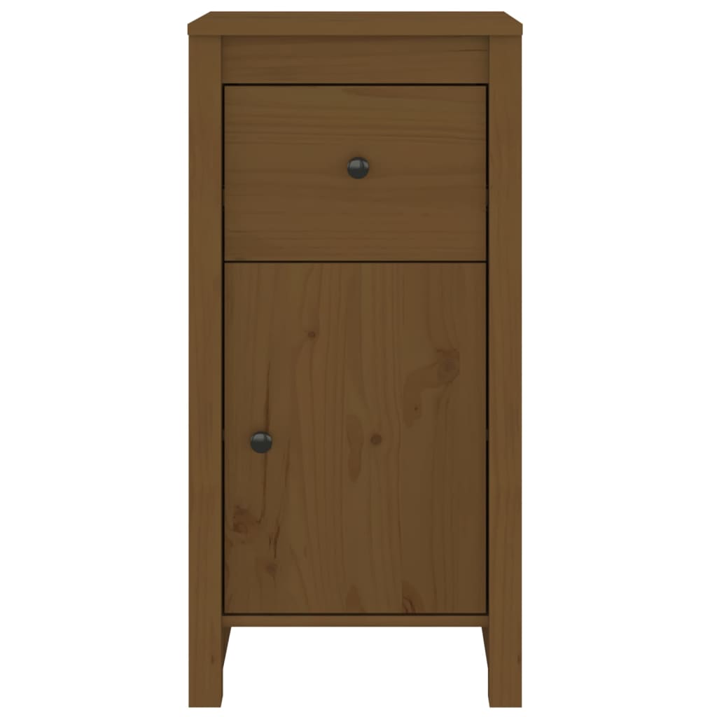 Dressoir 40x35x80 cm massief grenenhout honingbruin - Griffin Retail