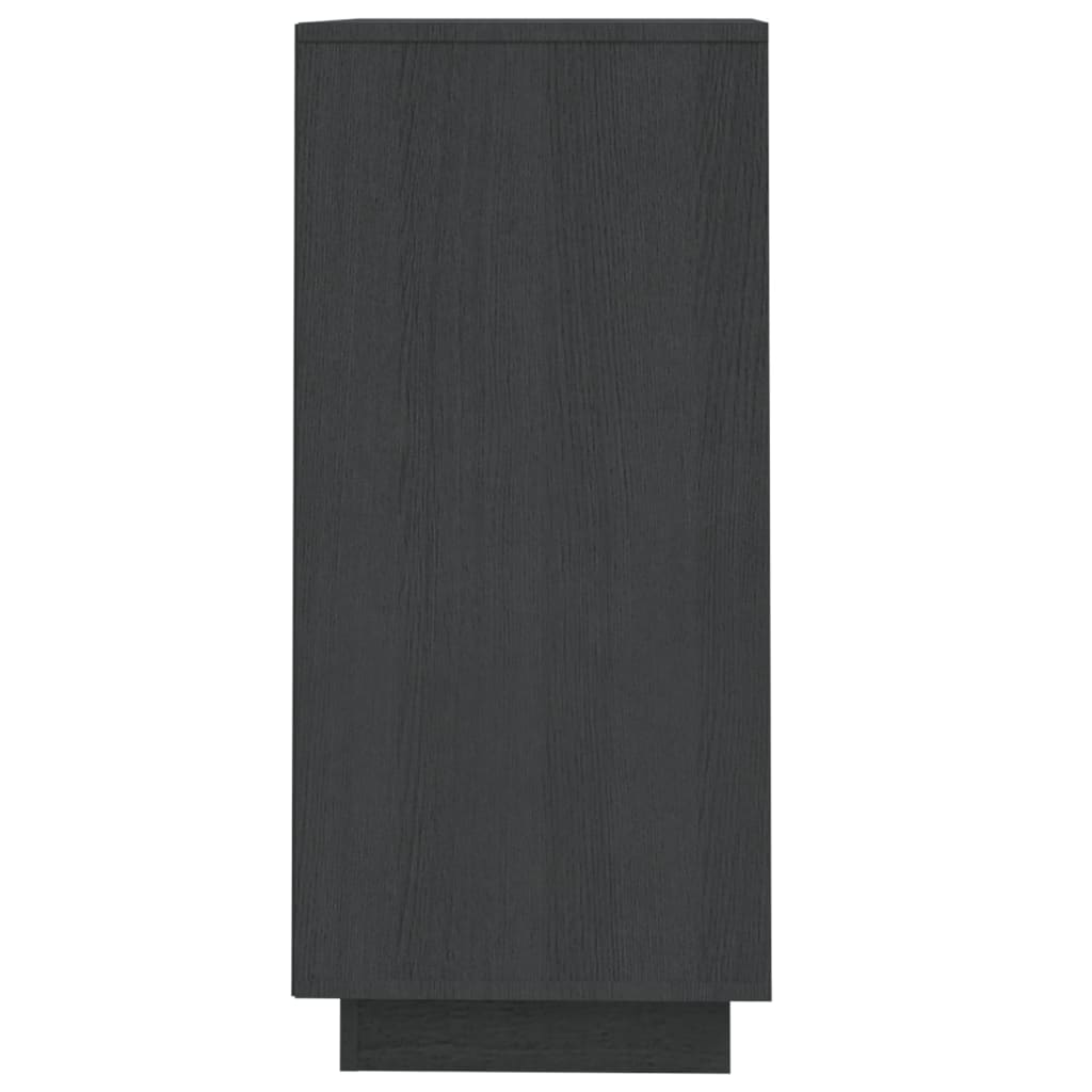Dressoir 60x34x75 cm massief grenenhout grijs - Griffin Retail
