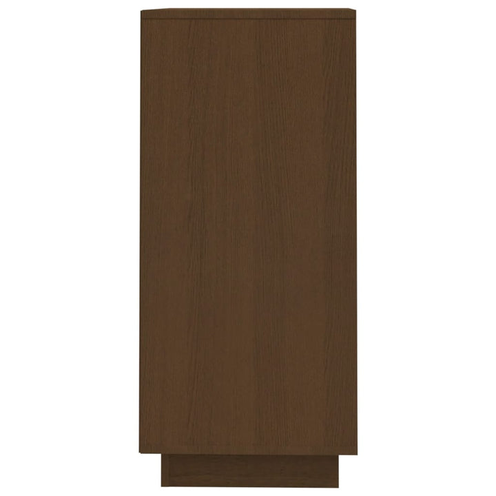Dressoir 60x34x75 cm massief grenenhout honingbruin - Griffin Retail