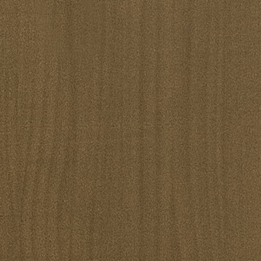 Dressoir 60x36x84 cm massief grenenhout honingbruin - Griffin Retail