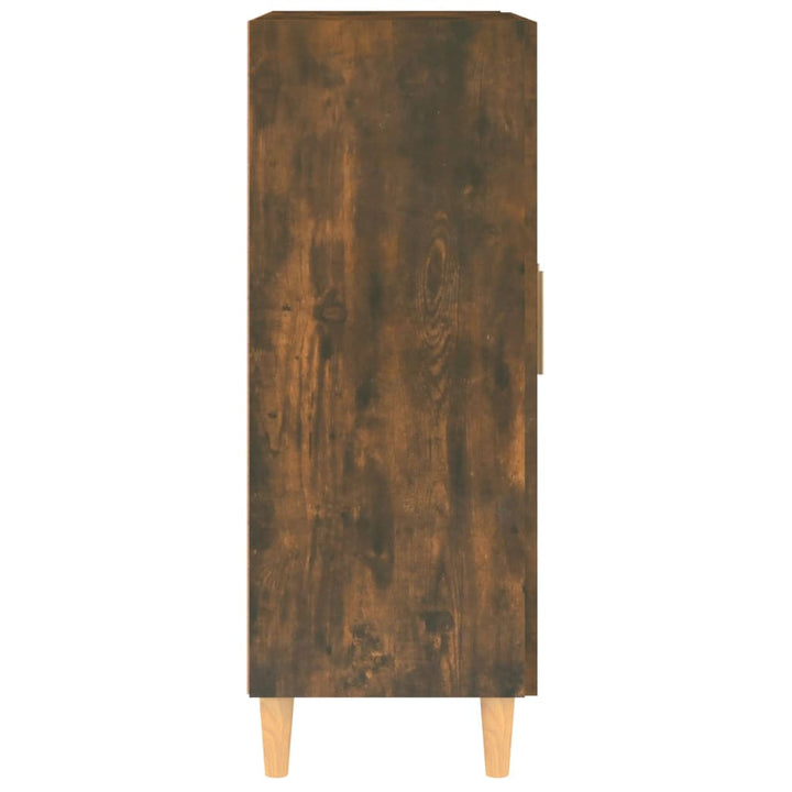 Dressoir 69,5x34x90 cm bewerkt hout gerookt eikenkleurig - Griffin Retail