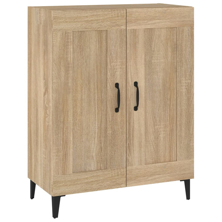 Dressoir 69,5x34x90 cm bewerkt hout sonoma eikenkleurig - Griffin Retail