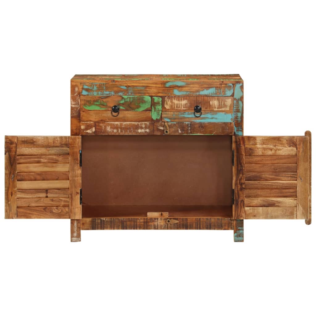 Dressoir 70x30x68 cm massief gerecycled hout - Griffin Retail