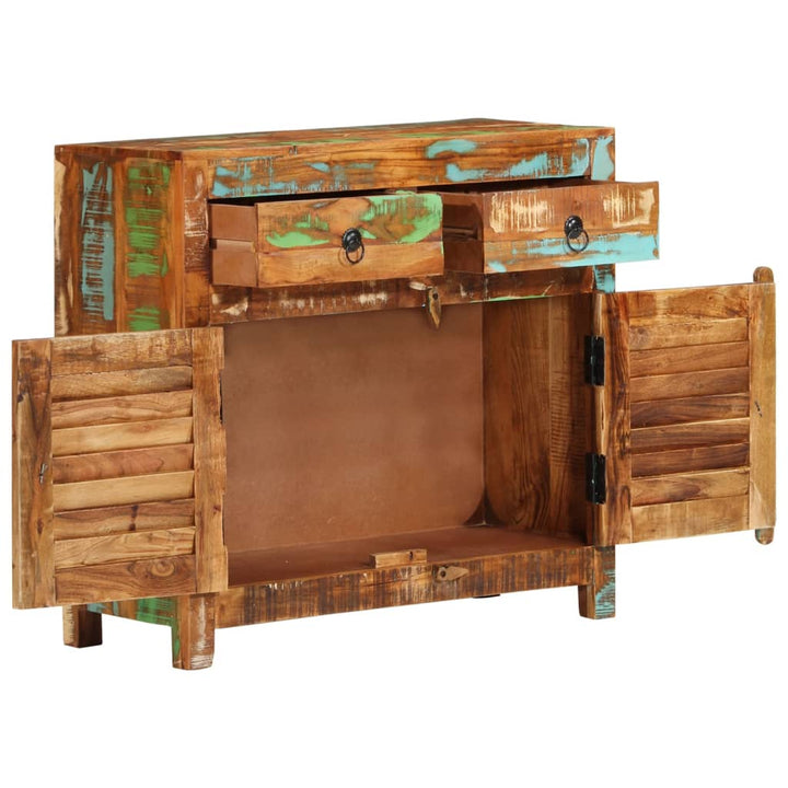 Dressoir 70x30x68 cm massief gerecycled hout - Griffin Retail