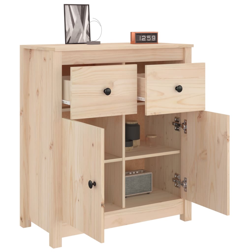 Dressoir 70x35x80 cm massief grenenhout - Griffin Retail