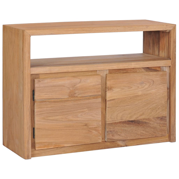 Dressoir 80x30x60 cm massief teakhout - Griffin Retail