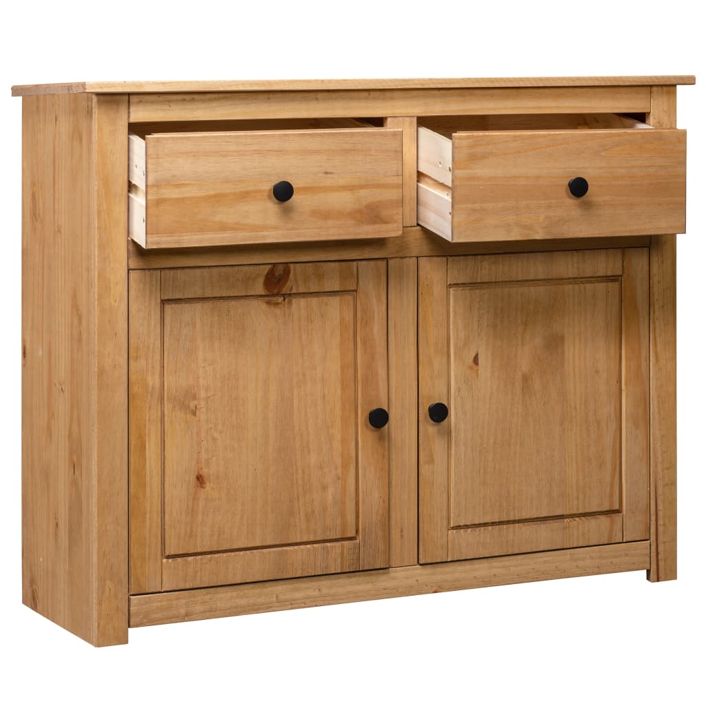 Dressoir Panama Range 93x40x80 cm massief grenenhout - Griffin Retail