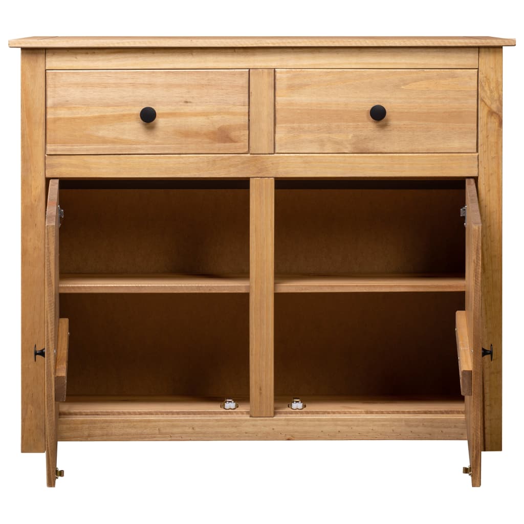 Dressoir Panama Range 93x40x80 cm massief grenenhout - Griffin Retail