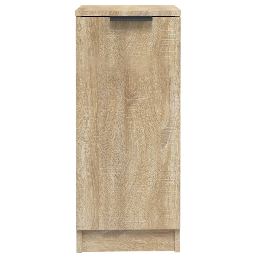 Dressoirs 2 st 30x30x70 cm bewerkt hout sonoma eikenkleurig - Griffin Retail